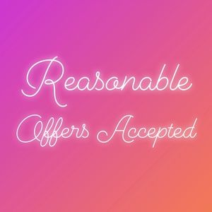 Make me an offer 😊